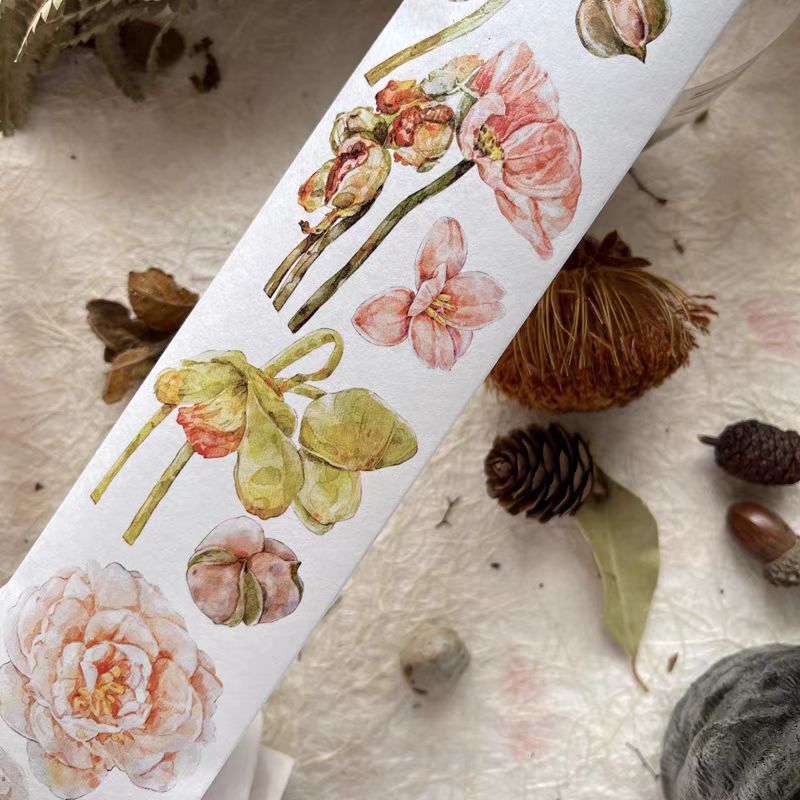 Journal flower tape (5 meters/roll)