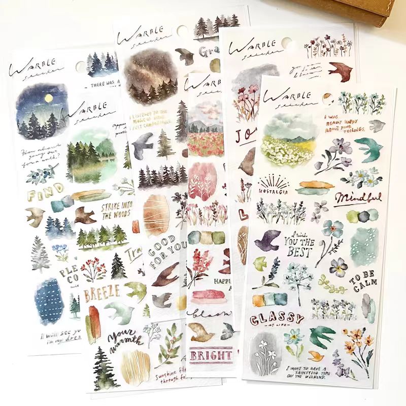 Journal sticker packs (landscape)