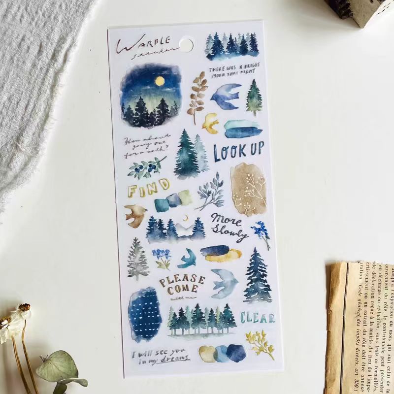 Journal sticker packs (landscape)