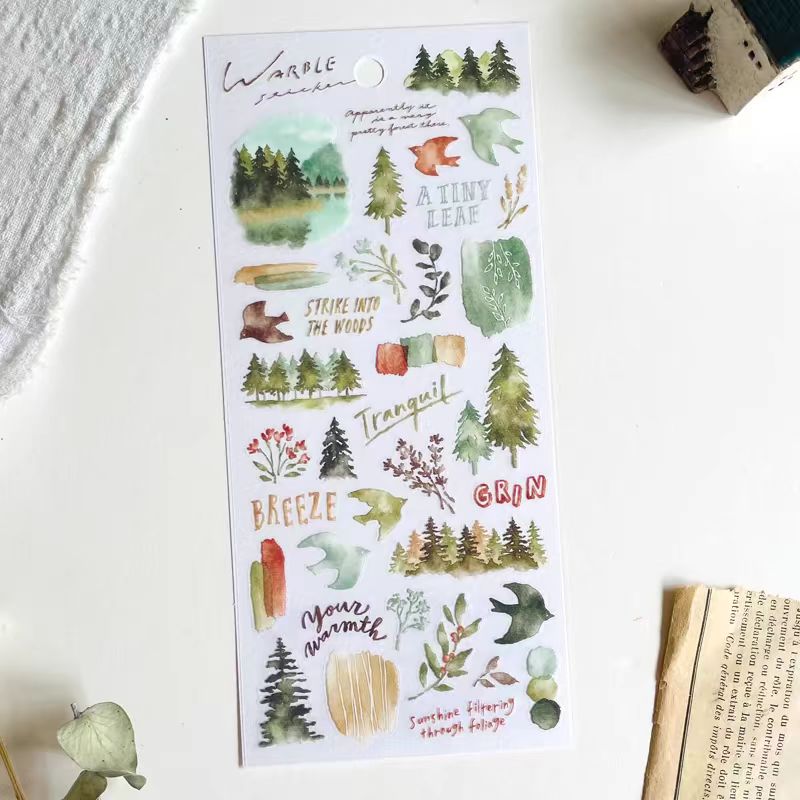 Journal sticker packs (landscape)