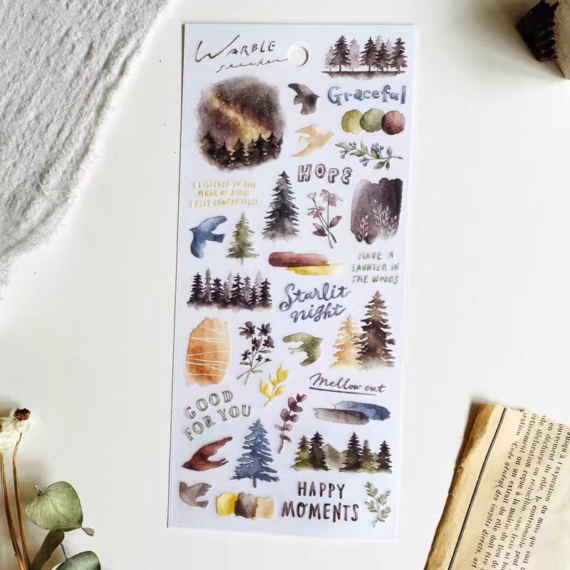 Journal sticker packs (landscape)