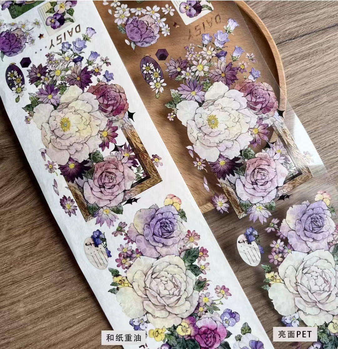 Journal flower tape (5 meters/roll)