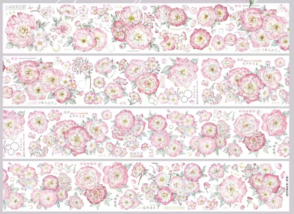 Journal flower tape (5 meters/roll)