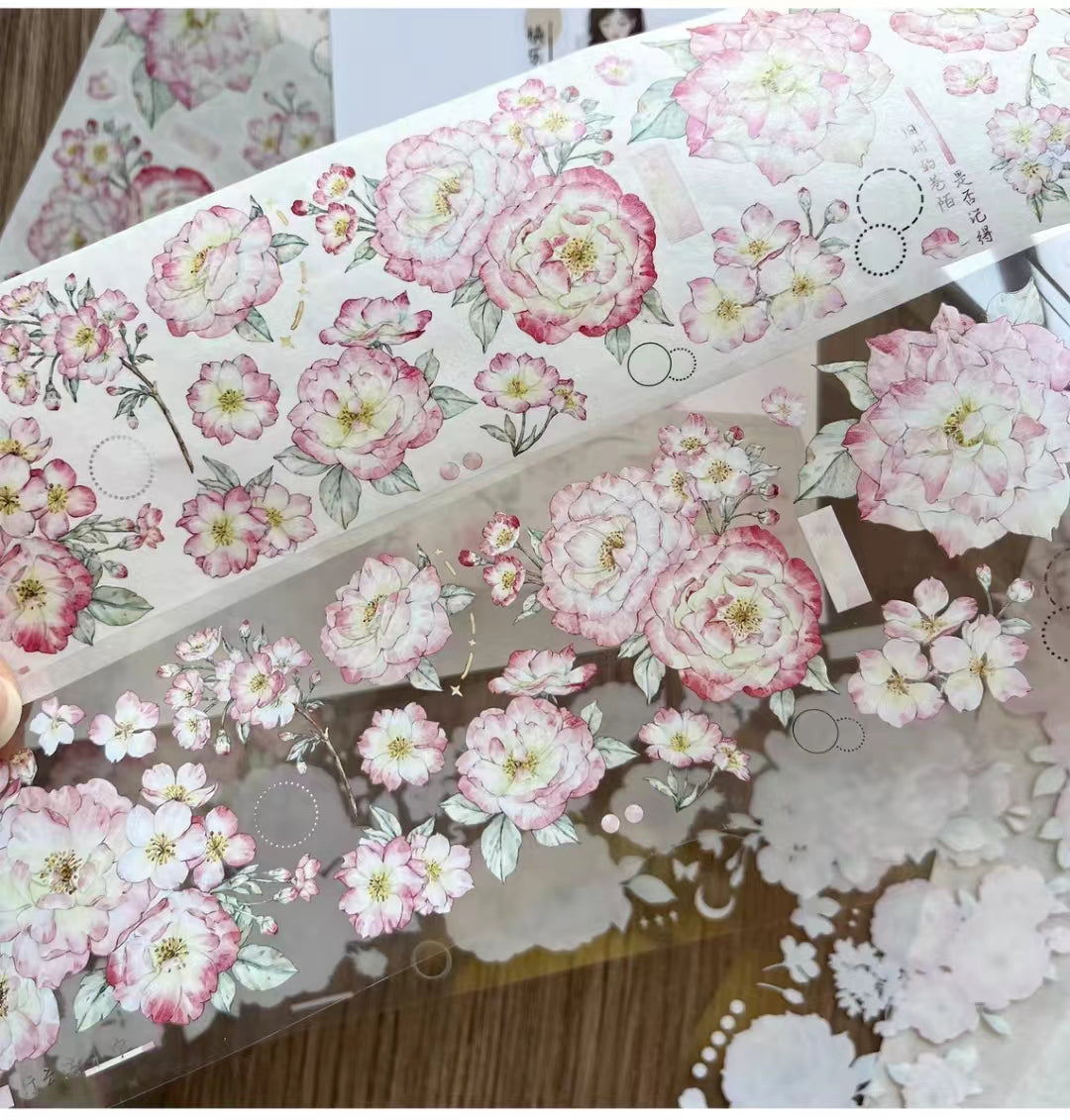 Journal flower tape (5 meters/roll)