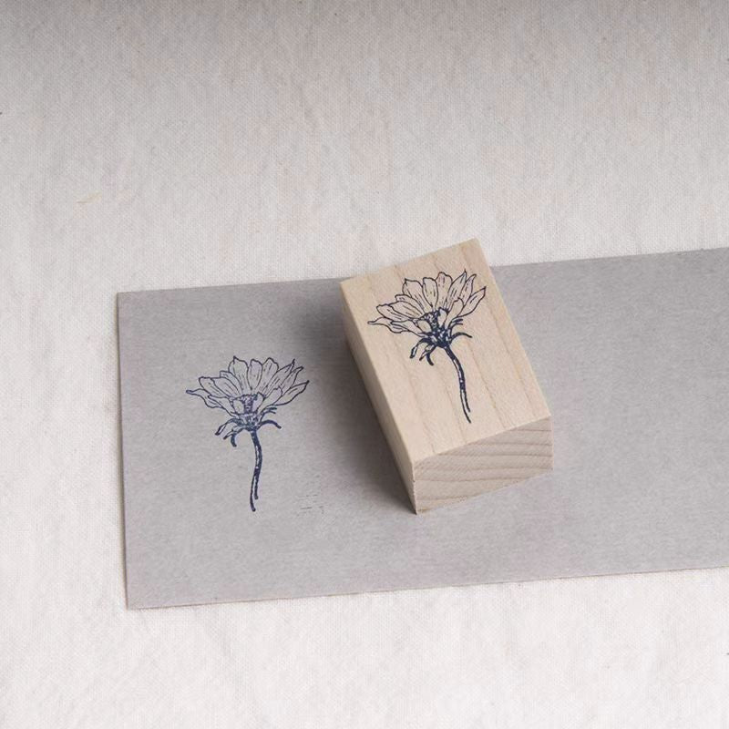 Journal wooden stamp