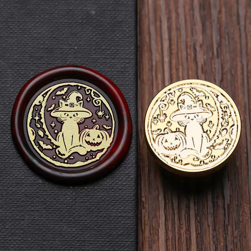 Wax seal Copper head seal (Diameter 25mm) Halloween