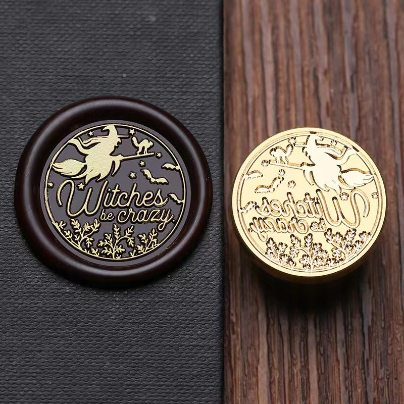 Wax seal Copper head seal (Diameter 25mm) Halloween