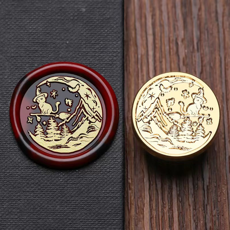 Wax seal Copper head seal (Diameter 25mm) Halloween