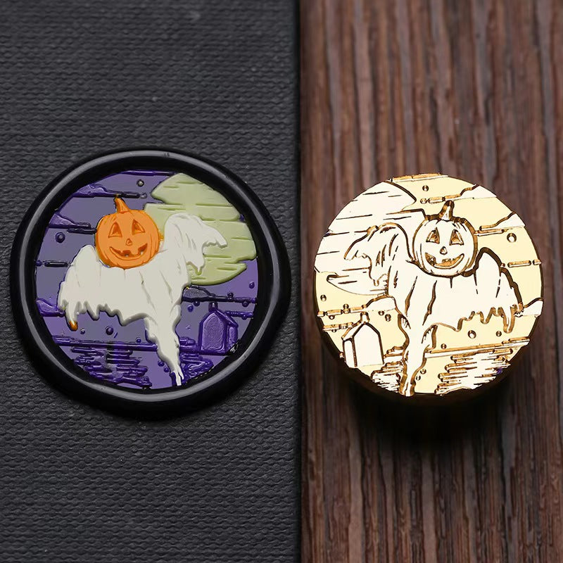 Wax seal Copper head seal (Diameter 25mm) Halloween