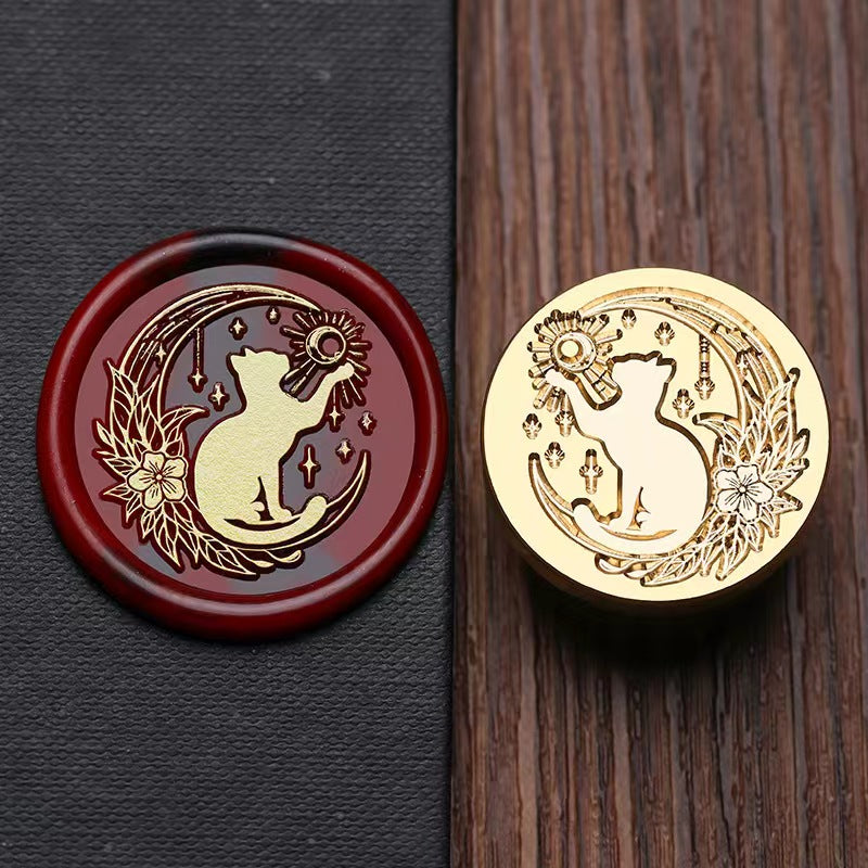 Wax seal Copper head seal (Diameter 25mm) Halloween