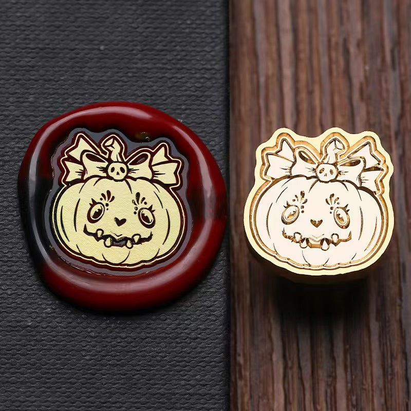 Wax seal Copper head seal (Diameter 25mm) Halloween