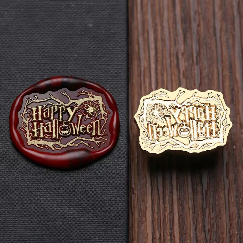 Wax seal Copper head seal (Diameter 25mm) Halloween