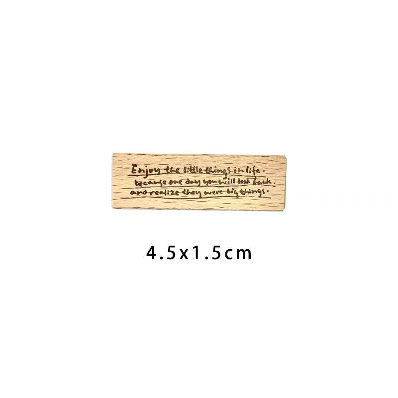 Wooden stamp