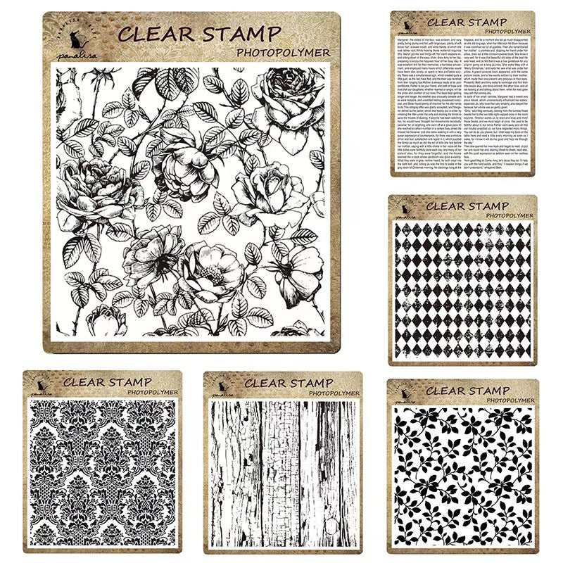 Special Package (promotion sale）6 pcs of clear stamps