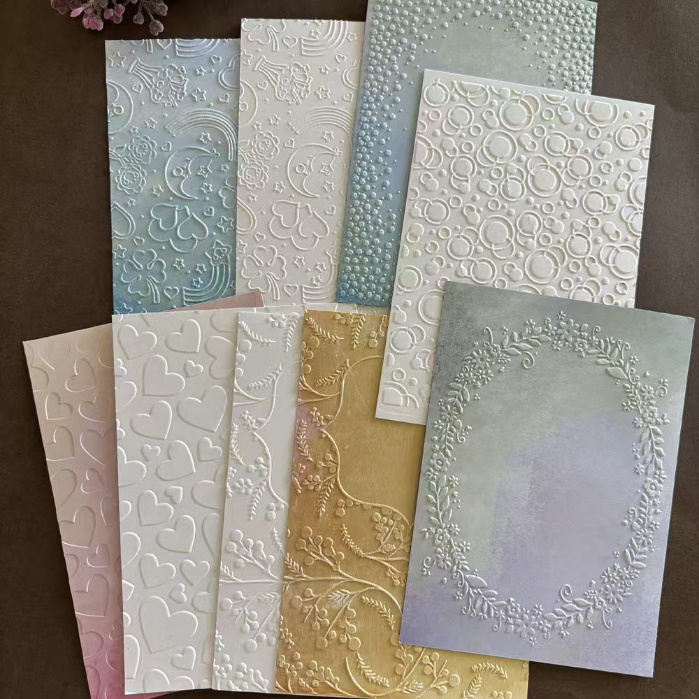 scrapbook DIY embossing folders