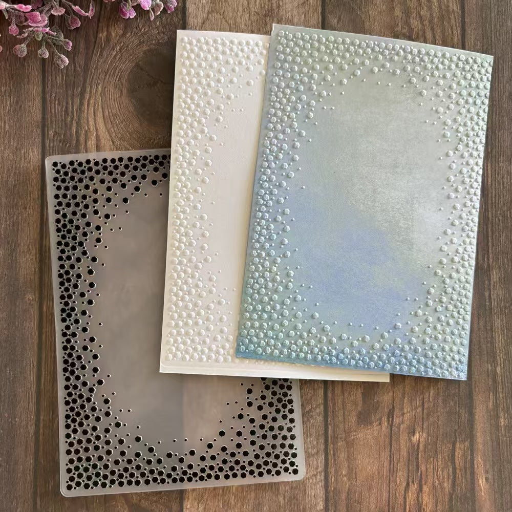 scrapbook DIY embossing folders