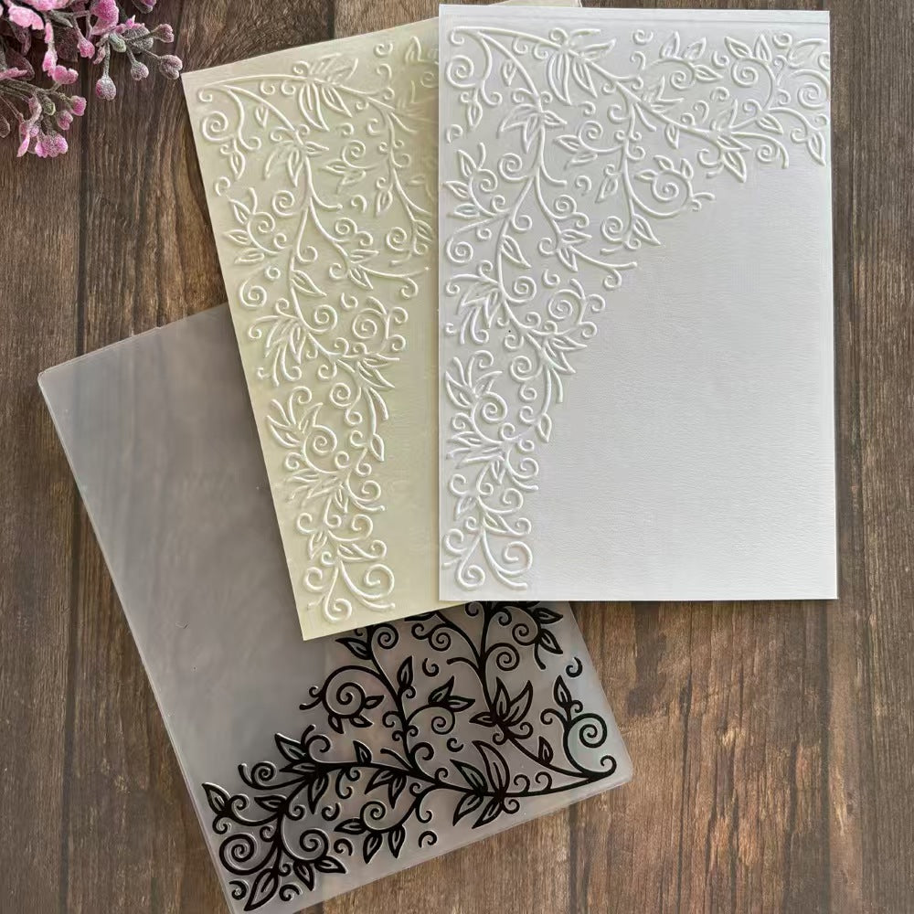 scrapbook DIY embossing folders