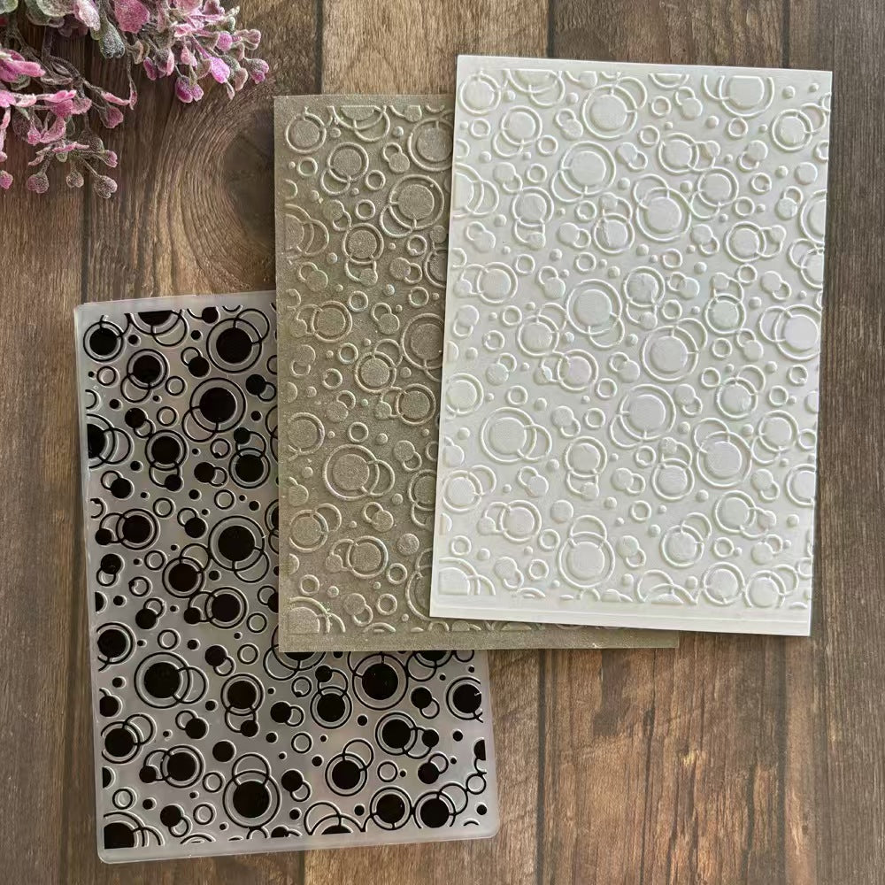 scrapbook DIY embossing folders