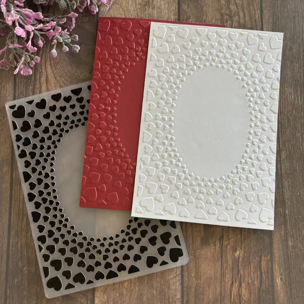 scrapbook DIY embossing folders