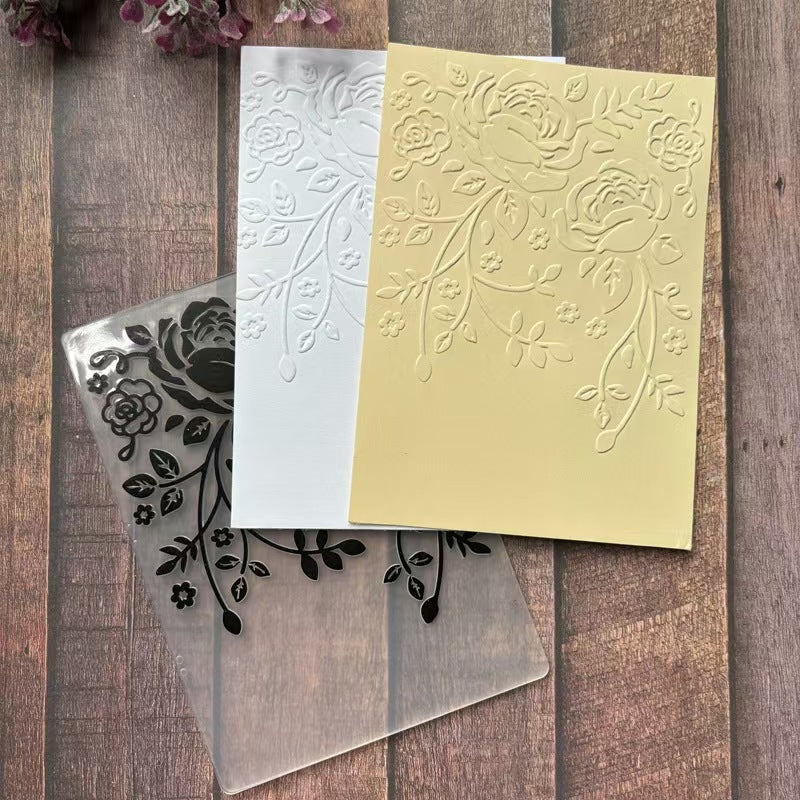 scrapbook DIY embossing folders