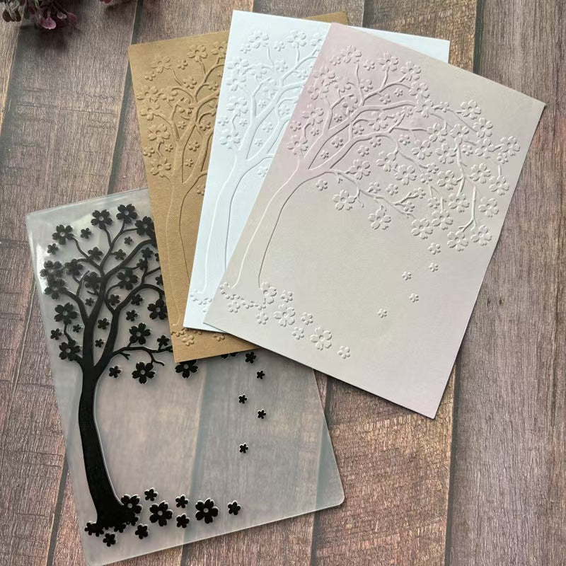 scrapbook DIY embossing folders