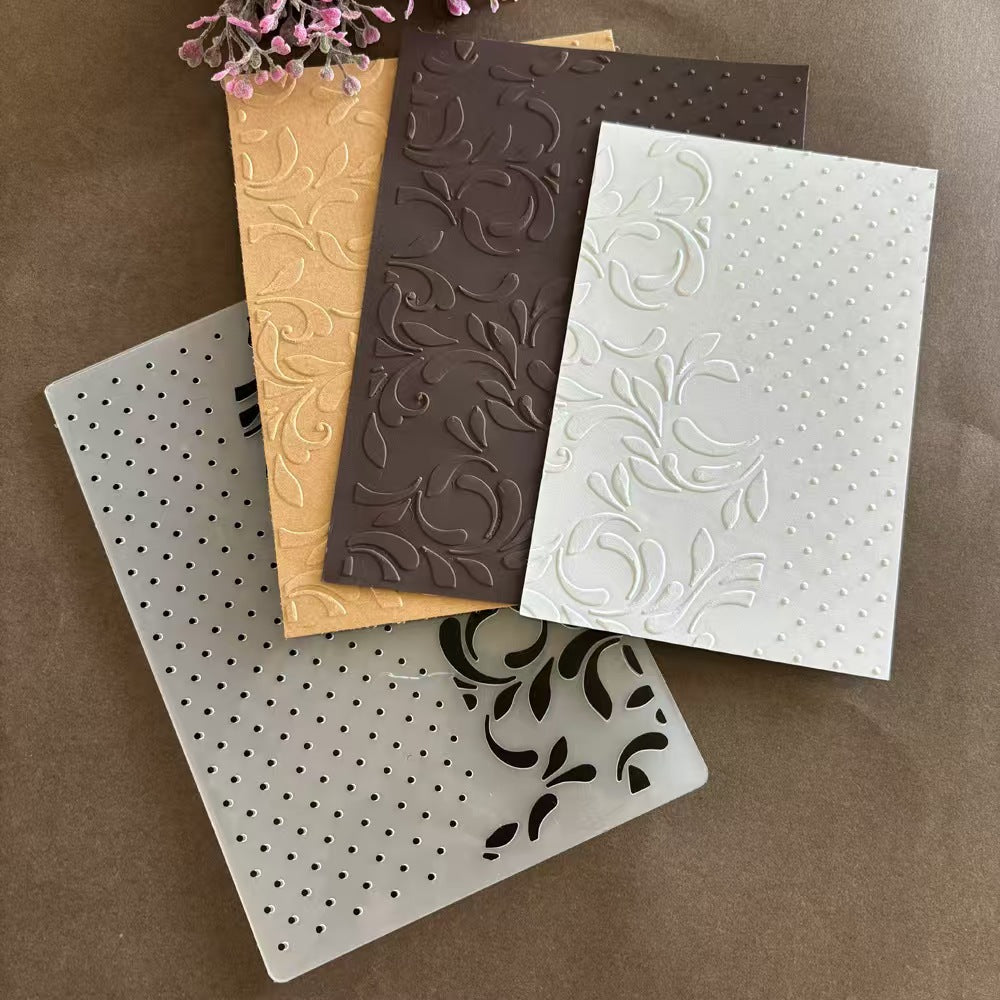 scrapbook DIY embossing folders