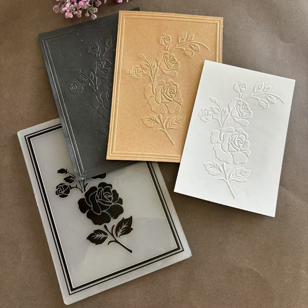 scrapbook DIY embossing folders