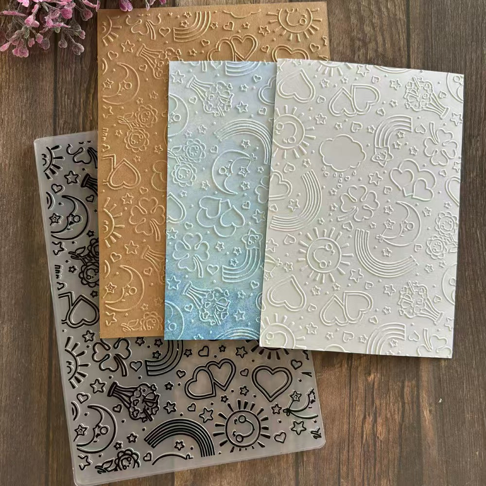 scrapbook DIY embossing folders