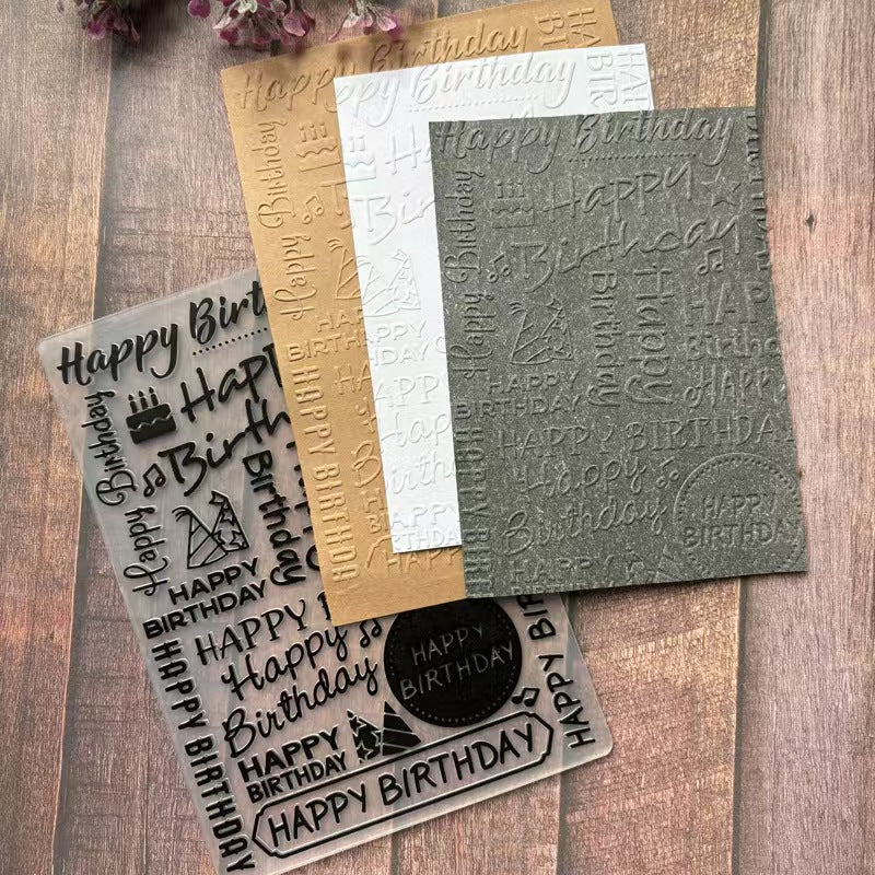 scrapbook DIY embossing folders