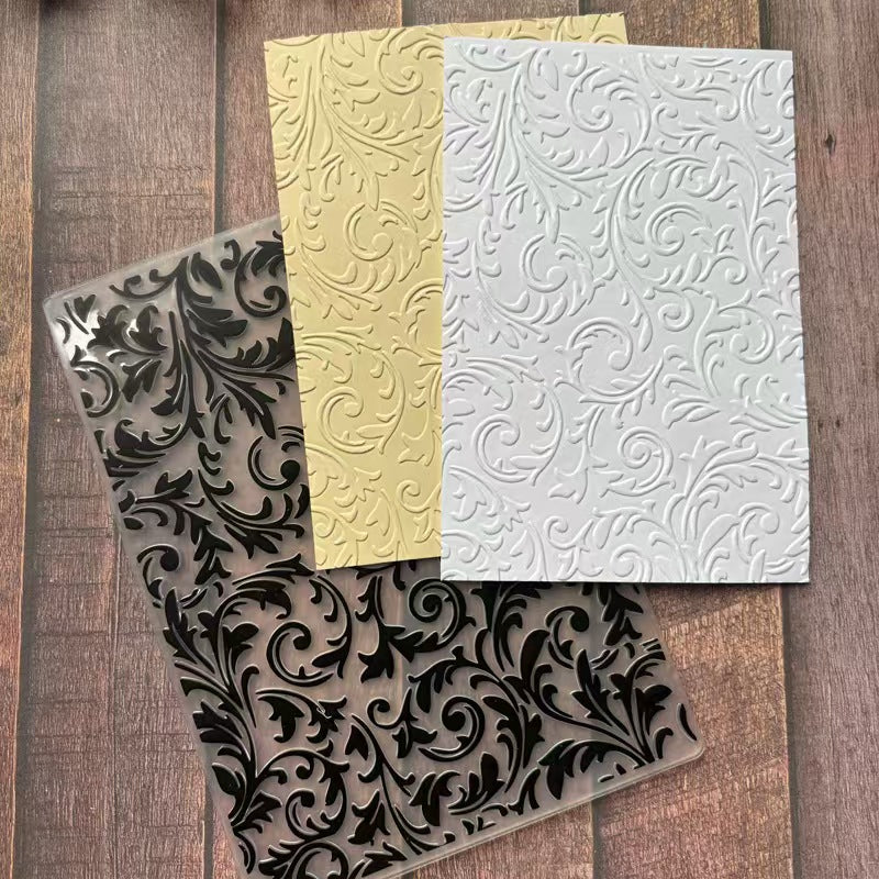 scrapbook DIY embossing folders