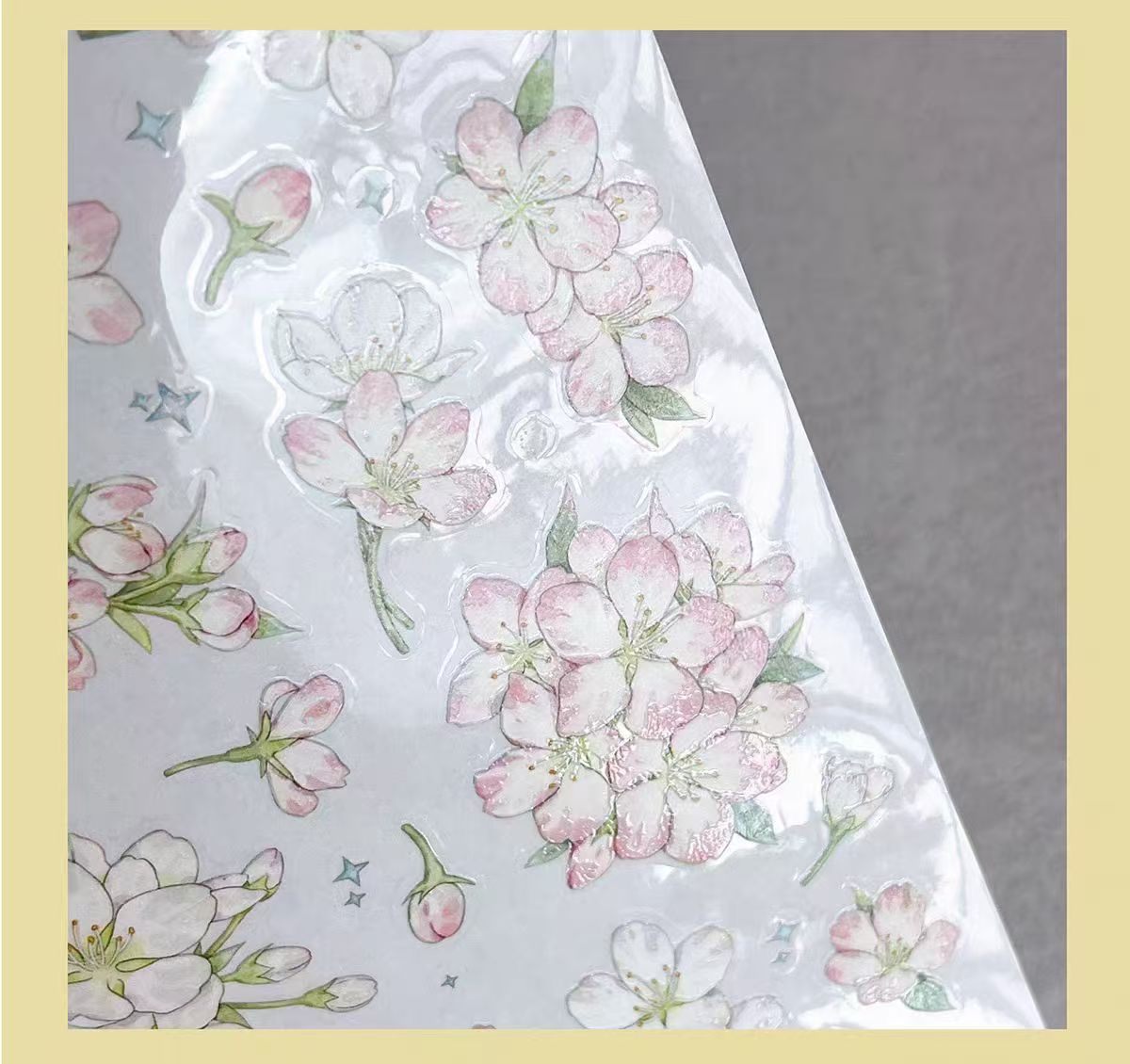 Journal PET tape (flower)