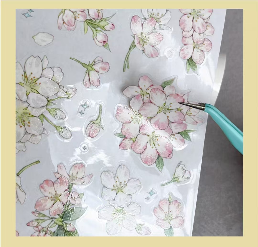 Journal PET tape (flower)