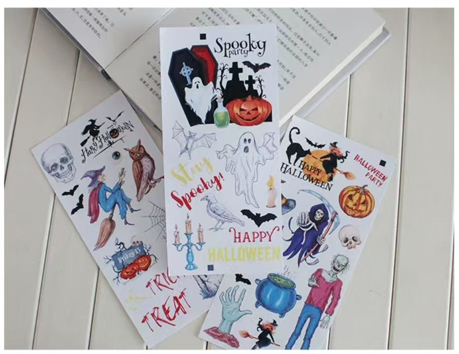 Autumn Halloween stickers