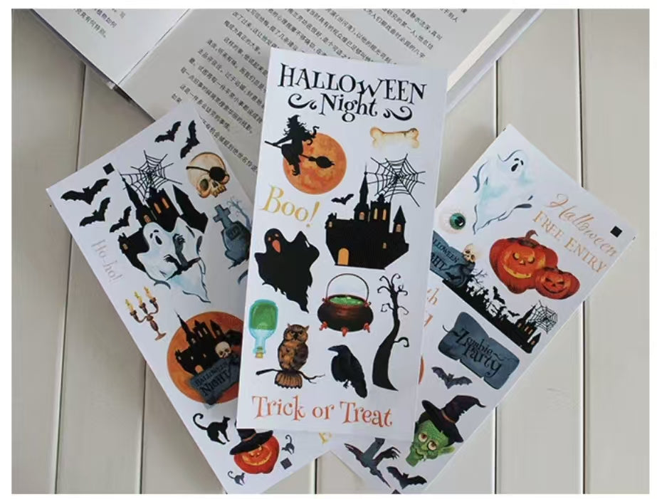 Autumn Halloween stickers