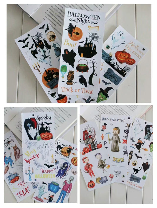 Autumn Halloween stickers