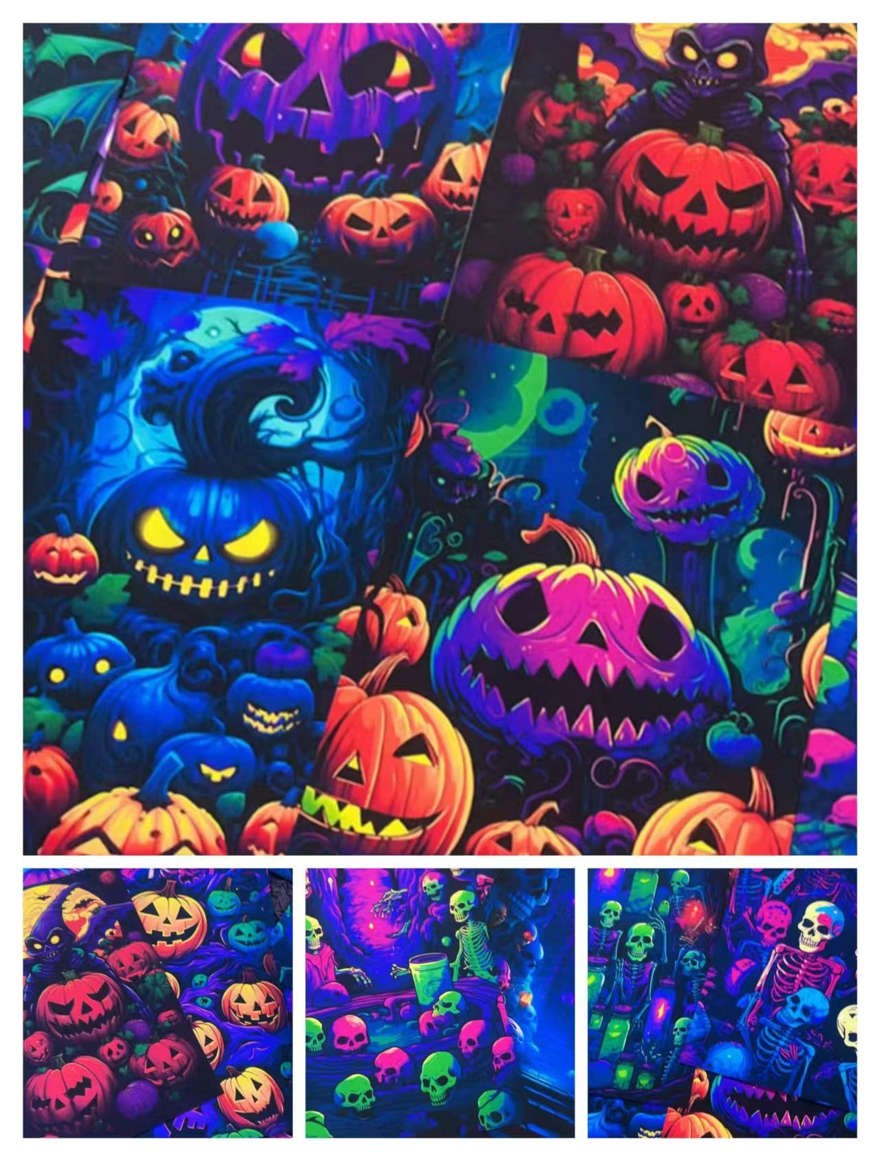 Autumn Halloween Dark Mystique journal supplies (paper packs)