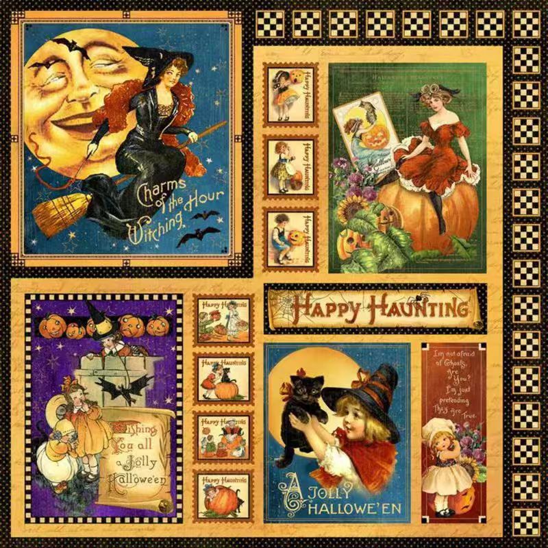 Autumn Halloween Dark Mystique journal supplies (stickers)