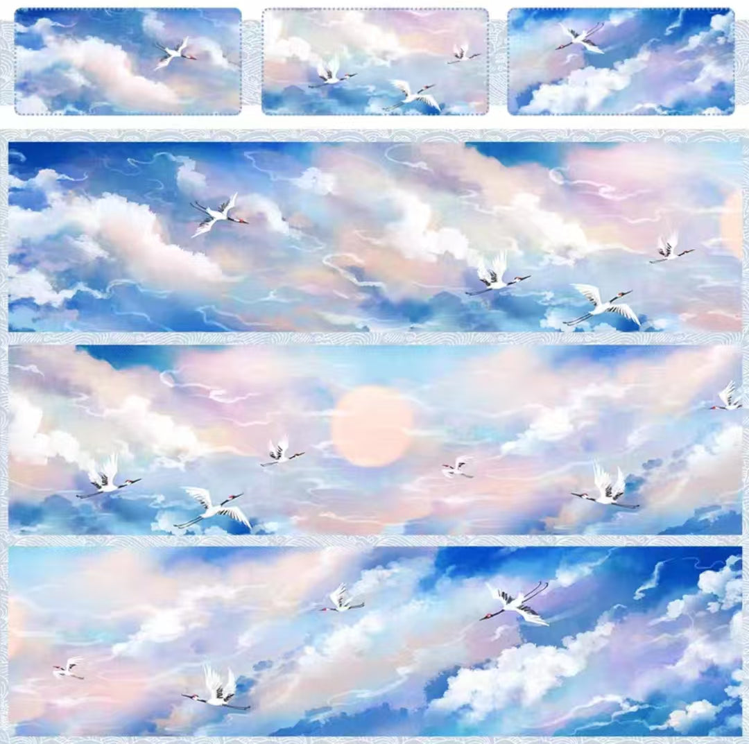 Journal tape (Sky clouds)