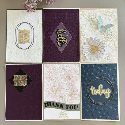 Embossing Folders and cutting die