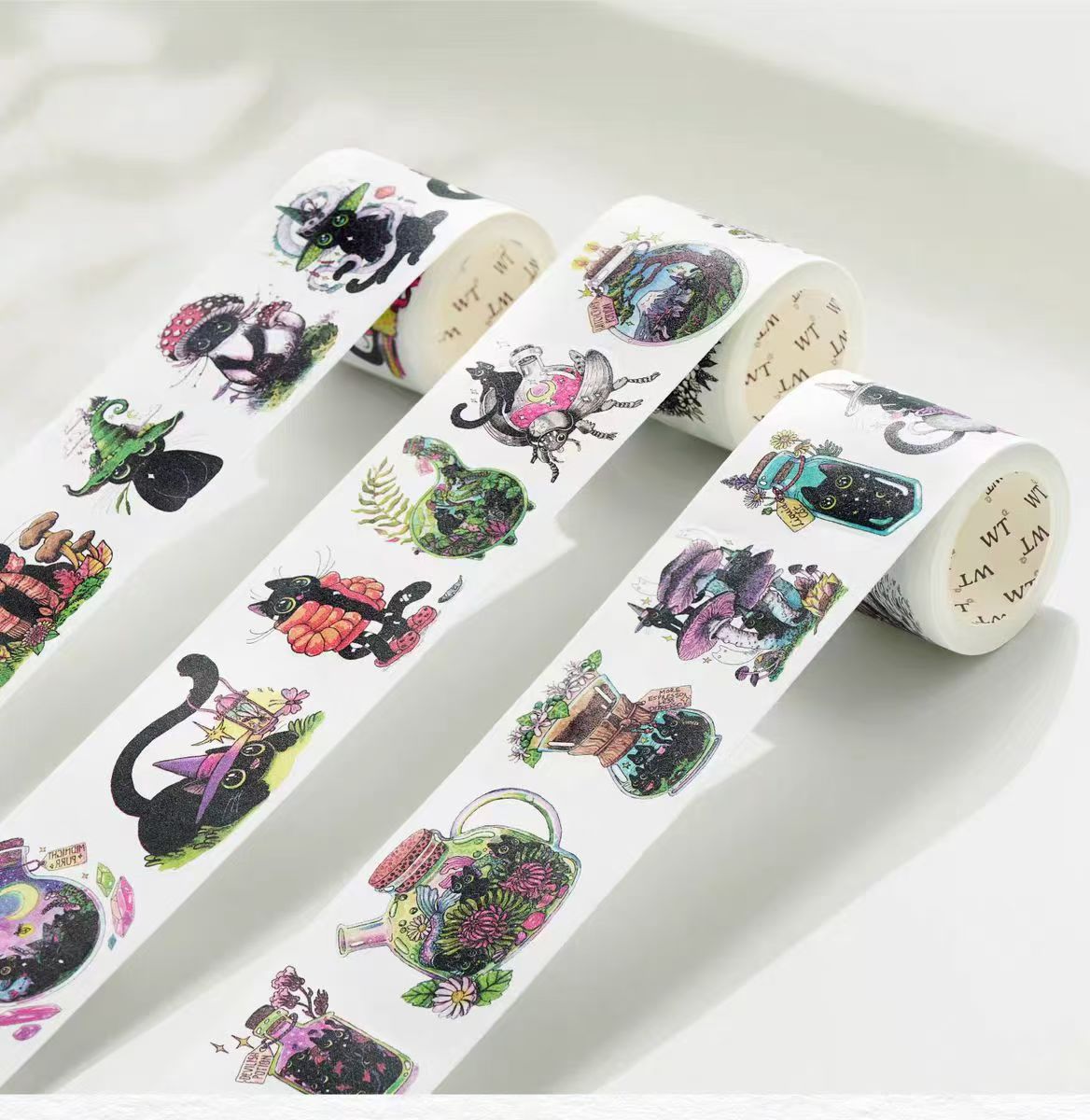 Journal washi tape (Halloween) 3 rolls (5m/roll)