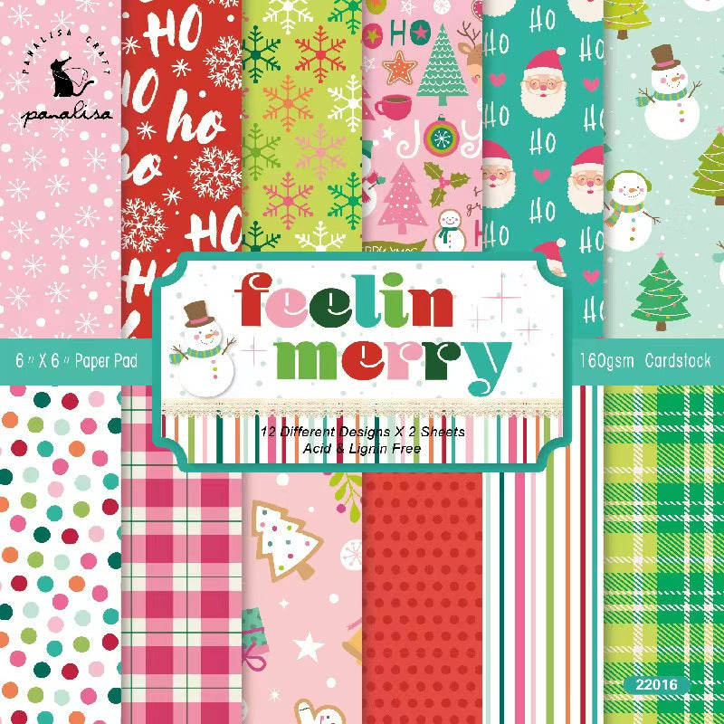 Christmas supplies （Paper packs）24sheets/pack