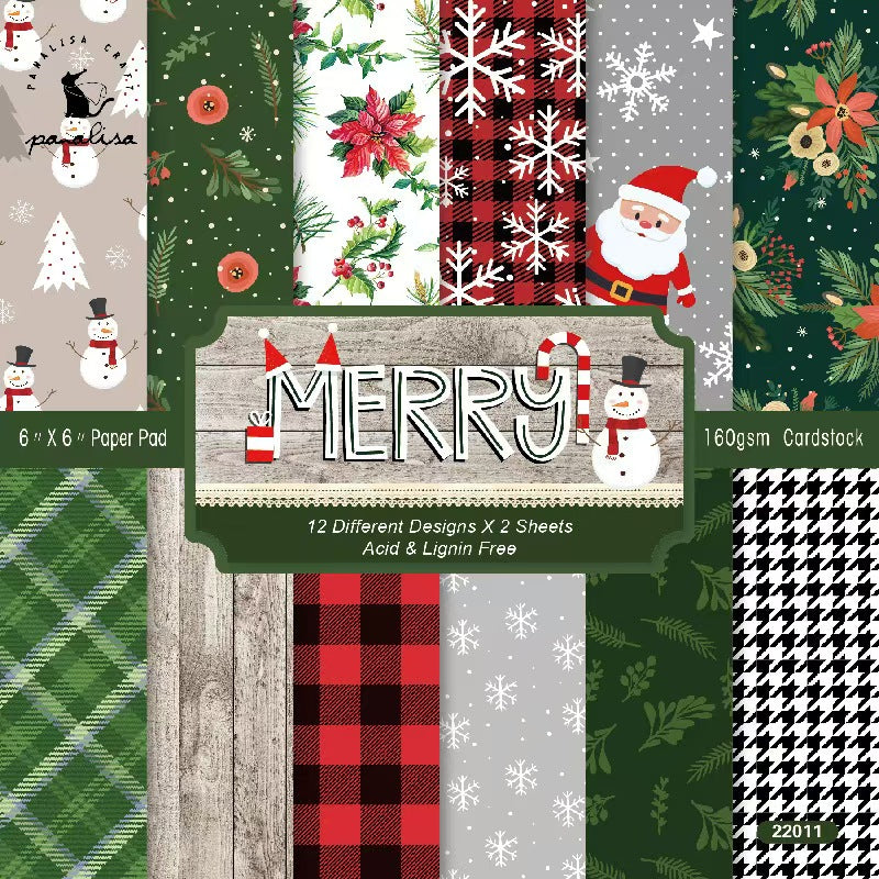 Christmas supplies （Paper packs）24sheets/pack