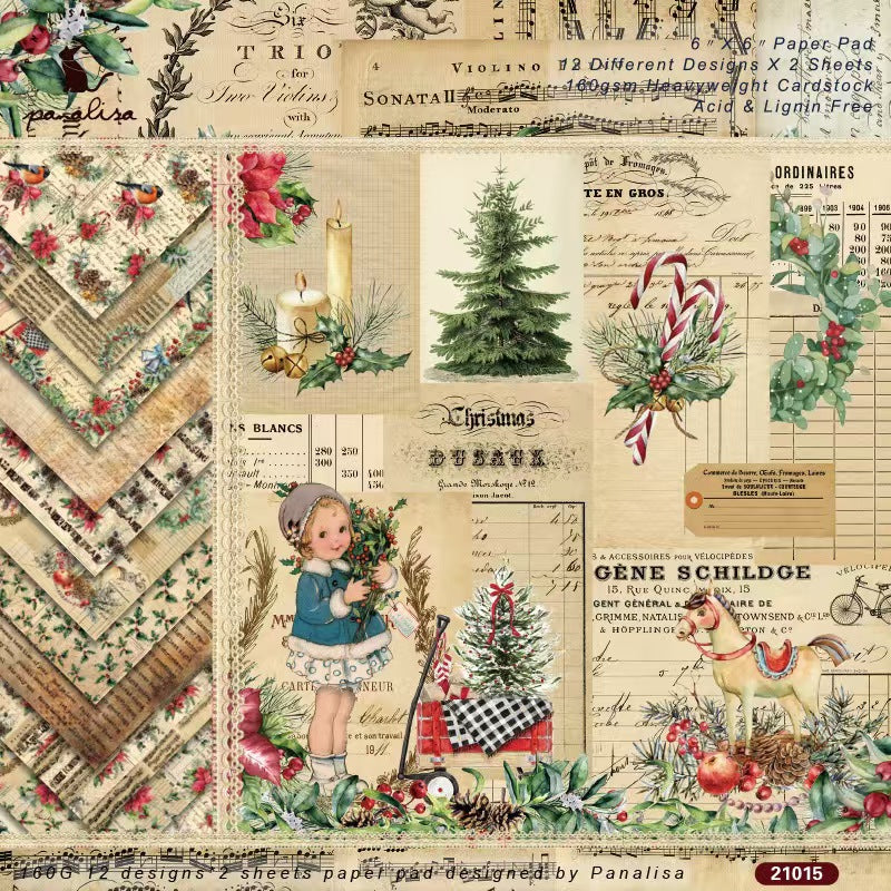 Christmas supplies （Paper packs）24sheets/pack