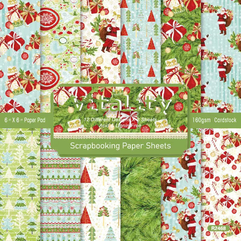 Christmas supplies （Paper packs）24sheets/pack