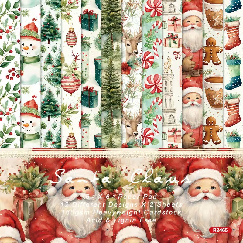 Christmas supplies （Paper packs）24sheets/pack