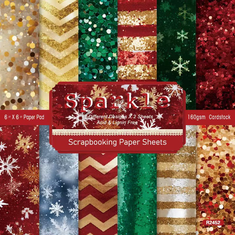 Christmas supplies （Paper packs）24sheets/pack