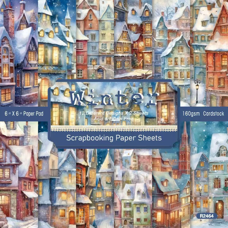 Christmas supplies （Paper packs）24sheets/pack