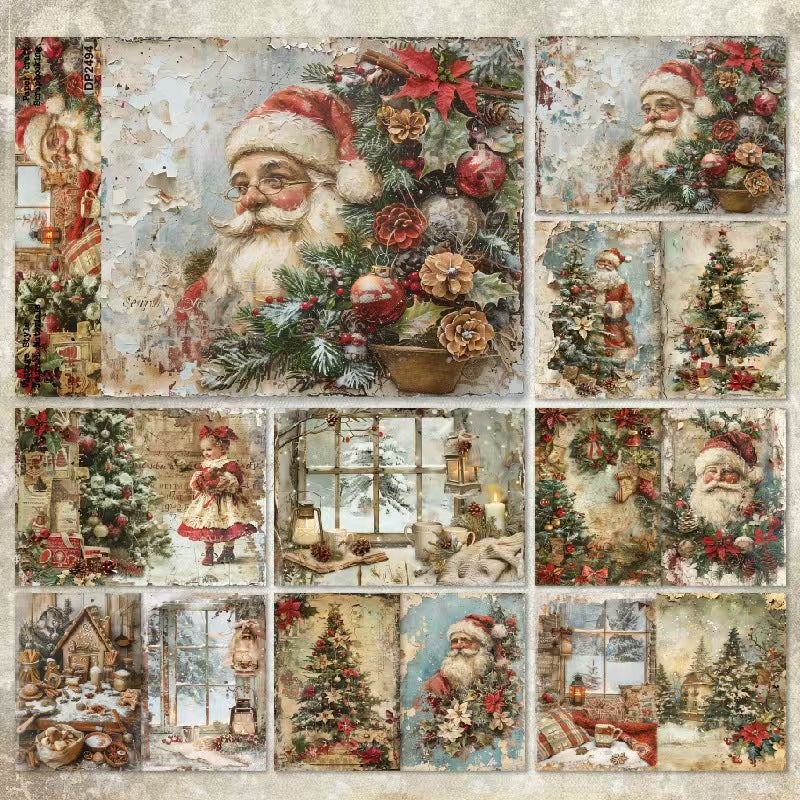 Christmas supplies (paper packs) A5:8pcs/pack