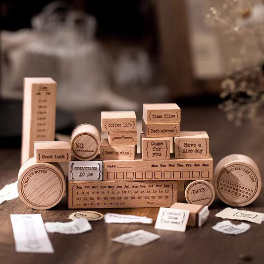 Wooden stamp