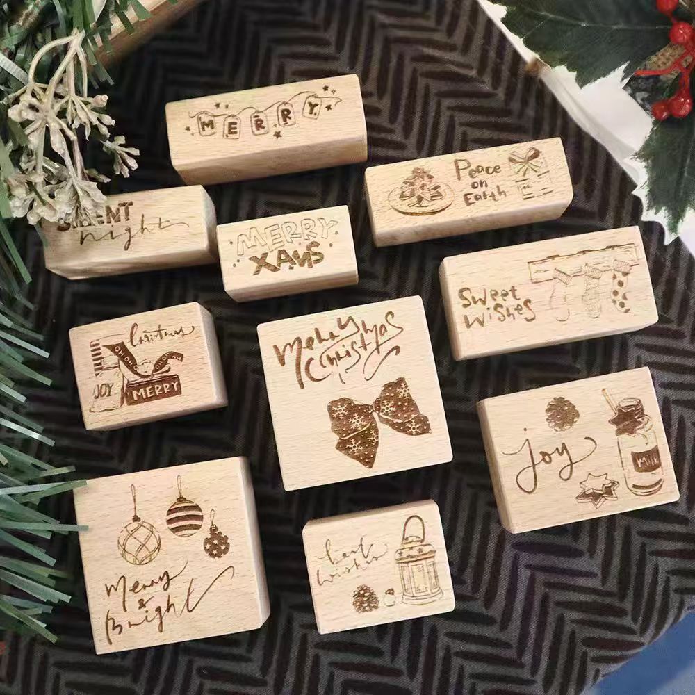 Wooden stamp (Christmas)